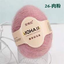 10 包羊毛混纺纱 27/21S 细线 - 非常适合手工编织披肩和夹克，每件 0.055 磅，咖啡色、奶油色和驼色 - 柔软、温暖的色调，非常适合 DIY 针织项目、手工针织服装、柔软纹理纱线 - 10件裝 - 查看 25