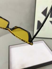 1pc Women Casual Glasses, Suitable For Daily Commute, Decor & Street Photography