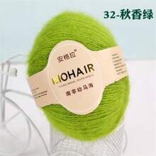 10 包羊毛混纺纱 27/21S 细线 - 非常适合手工编织披肩和夹克，每件 0.055 磅，咖啡色、奶油色和驼色 - 柔软、温暖的色调，非常适合 DIY 针织项目、手工针织服装、柔软纹理纱线 - 10件裝 - 查看 20