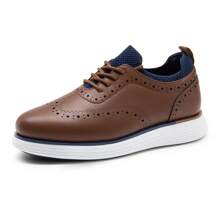 Boys'  Oxfords Dress Shoes Classic Styles For Formal Events And Daily Wear(Toddler/Little Kid/Big Kid) - 棕色 - 查看 9
