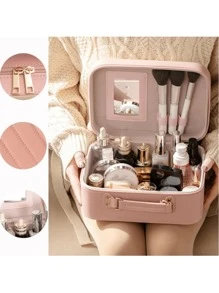 BOLSA DE MAQUILLAJE DE VIAJE - KREYKREY - - Verde - Ver 2