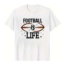 100% Cotton Unisex "Football - Centric Life" T - Shirt