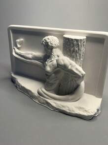 Retro Roman Figures, Sculptures, Art Pieces, Plaster Statues, High-End Living Room Decorations, Birthday Gifts, Home Decorations, Ornaments Graduation