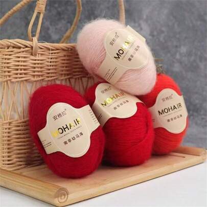 10 包羊毛混纺纱 27/21S 细线 - 非常适合手工编织披肩和夹克，每件 0.055 磅，咖啡色、奶油色和驼色 - 柔软、温暖的色调，非常适合 DIY 针织项目、手工针织服装、柔软纹理纱线