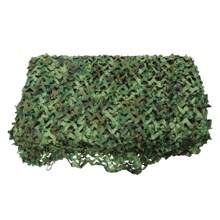 YUNRUX Camouflage Net Army Camouflage Net Hunting Net Sun Protection Camping Camouflage Net 3m*5m - Green - View 4