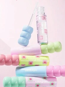 Colorgram Fruity Glass Tint 2.8g,Korean Long Lasting & Waterproof Lip Stain, Glossy Dewy Lip Gloss With Apricot Coral Shade,Buildable, Blendable, Moisturizing - dou+ 00 Pearl Gloss - 查看 6