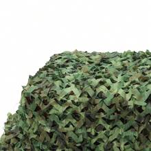 YUNRUX Camouflage Net Army Camouflage Net Hunting Net Sun Protection Camping Camouflage Net 3m*5m - Green - View 5