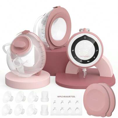  MOMCOZY Hospital Grade Breast Pump V1, Hands-Free & Portable Double Electric Breast Pump