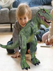Large Soft Dinosaur Toys- 28" Jumbo Dinosaur Toys For Boys, Realistic Looking Dinosaur, Giant Dinosaur Toys For Kids 3-5, Toddler Dinosaur Toy Gift - 粉色 - 查看 6