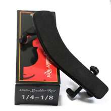 1pc,Adjustable Violin Shoulder Rest For Beginners - Thickened Sponge, Foldable & Universal, Fits 1/8, 1/4, 3/4, 4/4 Sizes - Soft & Comfortable For Easy Play (Note: Ideal For Beginner Practice, Made With Basic Materials, Not Suitable For Prolonged Use Or Customers With High-Quality Demands)
