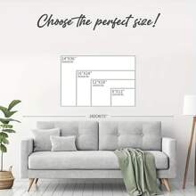 2D flat-Wooden Framed Canvas Painting - 1pc Daisy Inspirational Motivation Quotes Wall Art Prints - Ready to Hang for Home Decoration, Living Room & Bedroom, Festival Party Decor, Gifts-Wrapped Canvas - Multicolor - Ver 5