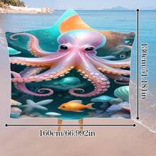 1 件超大连帽沙滩巾，超强吸水柔软超细纤维沙滩巾，现代涤纶风格，适合海滩、浴缸、瑜伽、户外活动母亲节鲜花，给妈妈的个性化礼物，最后一分钟的礼物，母亲节创意，母亲节礼物，给妈妈的手工卡片，50 美元以下的最佳母亲节礼物夏季、假期 - 彩色 - 查看 37