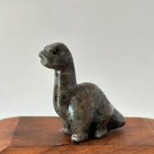 1pc 4cm Natural Crystal Stone Dinosaur Carving Decor, Crystal Dinosaur Home Decoration. Crystal Gift