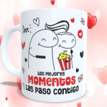 Valentine's Day Mug. "The Best Moments" Day Of Love And Friendship. Boyfriends. To Give As A Gift. Exchange. Couples. Girlfriends. Friends. White Ceramic.