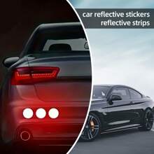 High-Visibility Reflective Car Stickers, Driving Safety Essential For Nighttime, Enhances Visibility And Collision Protection