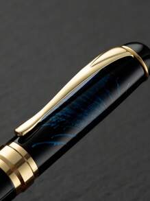 [Personalización] Grabado en el barril del bolígrafo / 1 pieza disponible, proceso de electrochapado de alta calidad, elegante pluma estilográfica con absorción de tinta personalizada y punta brillante de 0,5, / escritura suave, recargable, regalo de Acción de Gracias, Navidad, Día de la Madre, cumpleaños, regalos personalizados, multifuncional, resistente al agua, ornamental, reutilizable, colorido, vintage, lindo, moderno, regalos ideales para amigos, para negocios/trabajo/oficina, para la escuela, vuelta al colegio - Multicolor - Ver 9
