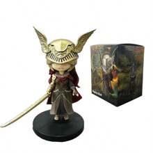 Sanrio 1 st. Elden Ring Q-Version Mini Melina Ranni Cat "Wolf's Fight" Game Action Figure, geschikt als vakantiecadeau en schoolbeloning, unieke decoratie voor thuis (basis en zwaardgreep moeten zelf in elkaar worden gezet)