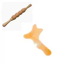 Kit 7 Piezas Maderoterapia Reafirmar Masajeador Corporal - Brillante - Ver 2