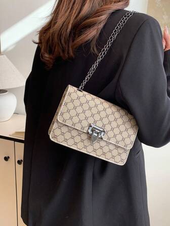 Bolso de hombro/bandolera elegante y de alta capacidad, versátil y de moda para damas