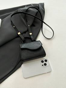 小图案设计手提包化妆包 - 黑色 - 查看 7