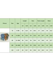 Baby Boy Fall Outfits Long Sleeve Round Neck Sweatshirt + Pants Set Toddler Warm Clothes