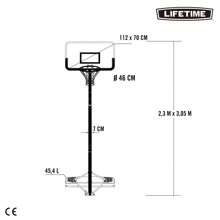 Lifetime Canasta baloncesto ultrarresistente altura regulable 229/305 cm uv100 ✅ Entrega 24/48h a España (península)