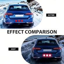 High-Visibility Reflective Car Stickers, Driving Safety Essential For Nighttime, Enhances Visibility And Collision Protection