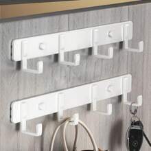 1pc Multi-Functional Wall-Mounted Hanger, Wall-Mounted Coat Hook, Wall-Mounted Clothes Hanger, Hook Without Holes, Wall-Mounted Belt And Clothes Hanger, Suitable For Hanging Coats, Hats, Jackets, Clothes And Bathroom Supplies,His Comments, Hanging His Bag, Hangers, Interests, Relationships, Wall Shelves, Wall Hangers, Adhesives, Door Hooks, Wall Stickers, Comments
