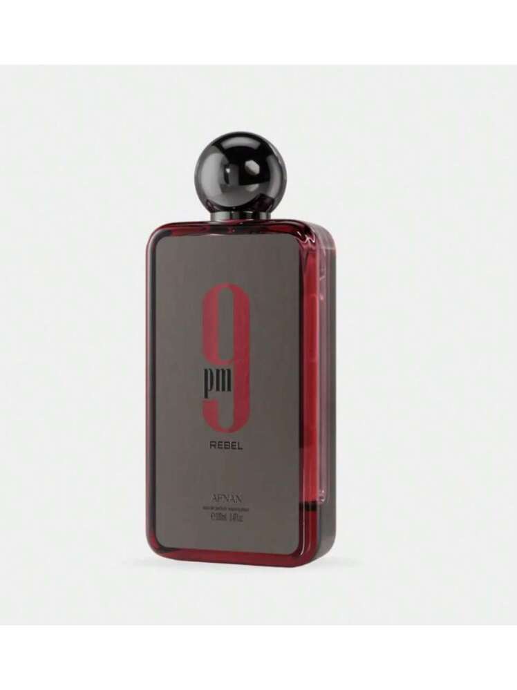Afnan 9PM Rebel Eau De Parfum Spray Unisex 3.4 Oz - Woody, Amber