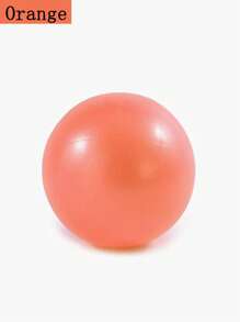 1pc 25cm Anti-Burst Yoga Ball, Thick Matte Finish Exercise Ball For Pilates, Gym Workout - Multicolor - View 19