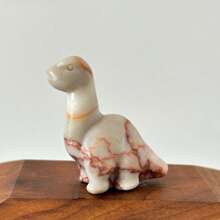 1pc 4cm Natural Crystal Stone Dinosaur Carving Decor, Crystal Dinosaur Home Decoration. Crystal Gift