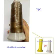 1 卷约 600m/400m/250m/200m 柔软涤纶线、珠宝线、缝纫线、高强度线、锥线、珍珠线、210d-840d 3 股绳，用于手工编织手链、编织绳
