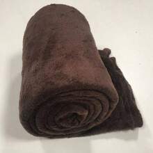 Double Blanket, Standard/Queen, Anti-Allergy, Various Colors, 2.20x1.80 - 棕色的 - 查看 2