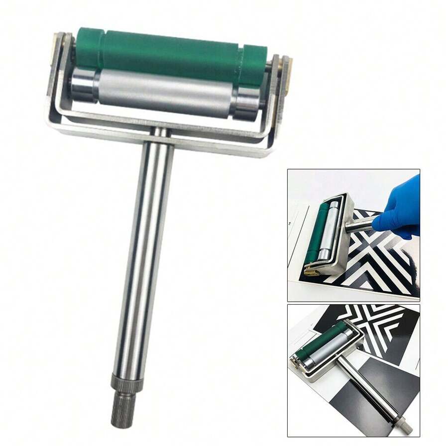XIANXUS 180Line Hand Proofer Ink Proofer Anilox & Rubber Roller For ...
