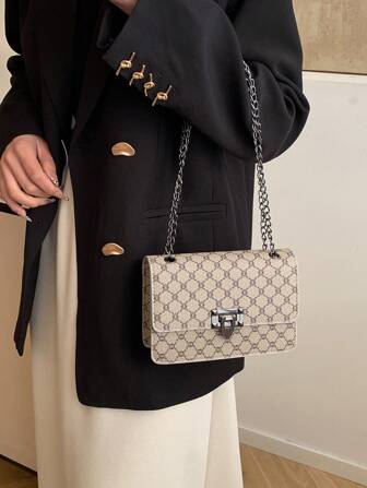 Fashionable Versatile High-Capacity Elegant Ladies' Shoulder Bag/Crossbody Bag