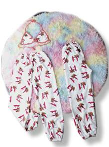 Pijama en duo para pareja CT Blanco 5 pz - Multicolor - Ver 2