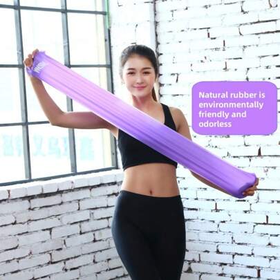 2/1pc/Set Yoga Resistance Bands, Elastic Bands For Fitness, TPE Training Stretch Bands, Pilates Latex Pull Rope
