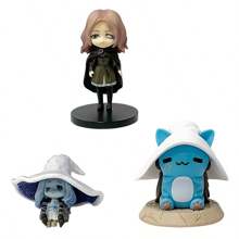 Sanrio 1 st. Elden Ring Q-Version Mini Melina Ranni Cat "Wolf's Fight" Game Action Figure, geschikt als vakantiecadeau en schoolbeloning, unieke decoratie voor thuis (basis en zwaardgreep moeten zelf in elkaar worden gezet)