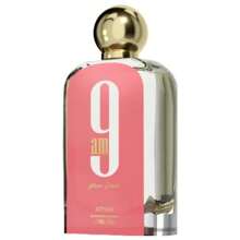Afnan 9 AM Pour Femme Eau De Parfum Spray For Women 3.4 Oz - Pink - View 3
