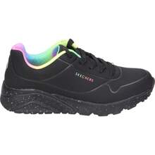 Skechers Skechers Glide-Step Gratify Lume damskie trampki - czarne buty sportowe z kolorowymi detalami - trampki sznurowane - podeszwa platformowa - swobodny i wygodny styl - model 310456L-BKMT - ✅ Dostawa 24/72h do Hiszpanii (półwysep)