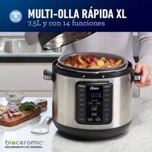 Oster® Multi-Olla Rápida XL 7.5 L y 14 Funciones CKSTPCEC8801