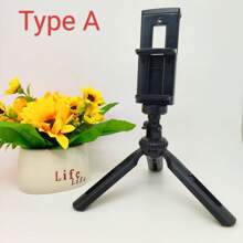 Mini Tripod, Compact Tripod Stand For Phones, Live Streaming, Photography, Adjustable Flexible Legs For Cameras, Lightweight And Portable - Multicolor - View 9