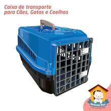 Caixa De Transporte N5 Para Cães Cachorro Gato Pequena - Rosa chiclete - Visão 2