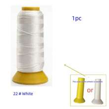 1 卷约 600m/400m/250m/200m 柔软涤纶线、珠宝线、缝纫线、高强度线、锥线、珍珠线、210d-840d 3 股绳，用于手工编织手链、编织绳