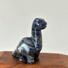1pc 4cm Natural Crystal Stone Dinosaur Carving Decor, Crystal Dinosaur Home Decoration. Crystal Gift