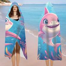 1 件超大连帽沙滩巾，超强吸水柔软超细纤维沙滩巾，现代涤纶风格，适合海滩、浴缸、瑜伽、户外活动母亲节鲜花，给妈妈的个性化礼物，最后一分钟的礼物，母亲节创意，母亲节礼物，给妈妈的手工卡片，50 美元以下的最佳母亲节礼物夏季、假期 - 彩色 - 查看 8