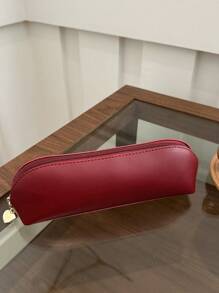 小巧优雅的化妆包，方便携带的化妆刷收纳袋，旅行和日常使用，适合学生，大容量多功能化妆包，柔软可折叠便携式设计学校用品旅行必需品化妆包假日必需品化妆包化妆包化妆袋化妆收纳袋假日冬季豹纹腊肠犬女士礼物送给女士的返校用品