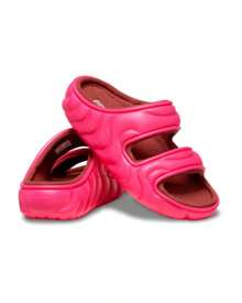 CROCS Classic Cozzzy Overpuff - Slides - Pink - View 3