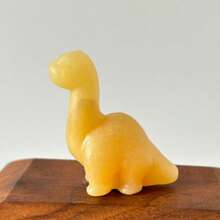 1pc 4cm Natural Crystal Stone Dinosaur Carving Decor, Crystal Dinosaur Home Decoration. Crystal Gift