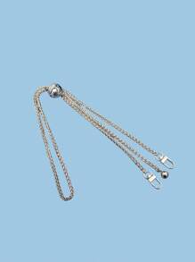 1 件可调节优雅金色球链金属包链钱包链替换包带女士单肩包斜挎包链带钱包配件可调节多功能适用于包包手机壳旅行配件定制您的风格赠送朋友节日礼物母亲节礼物 - 金色 - 查看 11